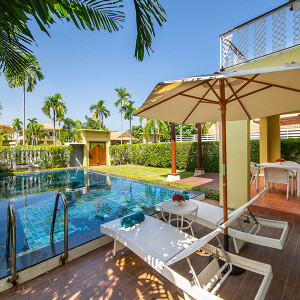 Blu Marine Hua Hin Resort & Villas (บลูมารีน หัวหิน) : ห้อง 2 Bedroom Blu Pool Villa 5 ท่าน, หัวหิน