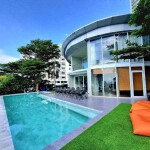 พูลวิลล่าพัทยา : DOJO POOL VILLA GRAND SEAVIEW 12 ห้องนอนติดทะเล สำหรับ 20-50 ท่าน