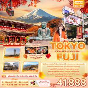 JTG304 ญี่ปุ่น 6 วัน 4 คืน Special Moment..TOKYO FUJI KAMAKURA ENOSHIMA