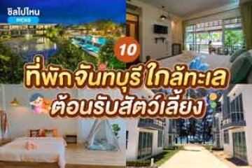 10 ที่พักจันทบุรี ต้อนรับสัตว์เลี้ยง ใกล้ทะเล อัปเดตปี 2567