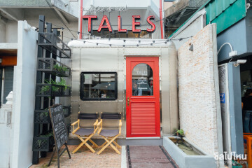 TALES Khaosan คาเฟ่โฮสเทลเปิดใหม่ย่านข้าวสารบรรยากาศแบบรถไฟ