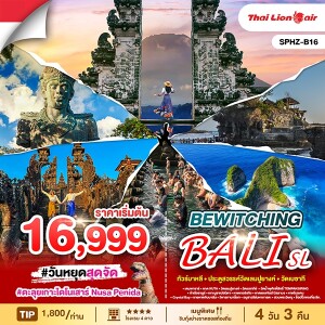 SPHZ-B16 ทัวร์อินโดนีเซีย บาหลี 4วัน 3คืน
