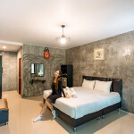 Alongkorn farm and resort (อลงกรณ์ ฟาร์ม แอนด์ รีสอร์ต) ห้อง บ้านลอฟท์ 2 ท่าน แก่งกระจาน