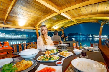 (Private) Rice Barge Lunch/Dinner Cruise Wheel On the Water