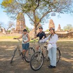 ทัวร์เต็มวัน ปั่นจักรยานชมเมืองโบราณอยุธยา + นวด 2 ชม. + ล่องเรือรับประทานอาหาร