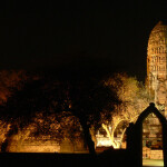 ทัวร์ปั่นจักรยานยามค่ำคืน ชมวัด ชมโบราณสถาน ,อยุธยา