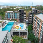 Balcony Courtyard Srisacha (บัลโคนี คอร์ทยาร์ด ศรีราชา) ห้อง Luxury 1 Bedroom 2 ท่าน , ศรีราชา ชลบุรี