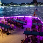 Bangkok Chaophraya Cruise : บุฟเฟ่ต์ดินเนอร์บนเรือหรูล่องแม่น้ำเจ้าพระยา