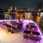 Bangkok Chaophraya Cruise : บุฟเฟ่ต์ดินเนอร์บนเรือหรูล่องแม่น้ำเจ้าพระยา