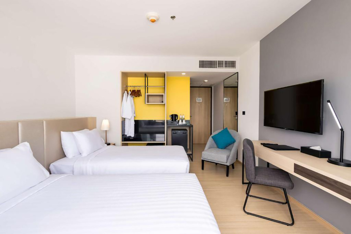 Best Western Nada Don Mueang Airport Hotel (โรงแรม เบสท์ เวสเทิร์น นาดา ดอนเมือง แอร์พอร์ต) ห้อง superior 2 ท่าน, กรุงเทพ