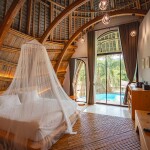 Binlha Raft Resort (บินหลา ราฟท์ รีสอร์ท) ห้อง Bamboo Pool Villa 2 ท่าน, กาญจนบุรี