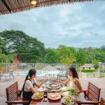 Binlha Raft Resort (บินหลา ราฟท์ รีสอร์ท) ห้อง Bamboo Pool Villa 2 ท่าน, กาญจนบุรี