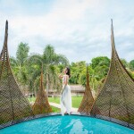 Binlha Raft Resort (บินหลา ราฟท์ รีสอร์ท) ห้อง Bamboo Pool Villa 2 ท่าน, กาญจนบุรี