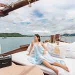 ล่องเรือไม้สุดหรู Calypsea เที่ยวเกาะยอ ดำน้ำ + พายเรือซับบอร์ด + ตกปลา ตกหมึก + เซตอาหาร, สัตหีบ ชลบุรี