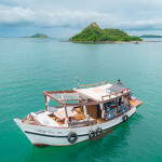 ล่องเรือไม้สุดหรู Calypsea เที่ยวเกาะยอ ดำน้ำ + พายเรือซับบอร์ด + ตกปลา ตกหมึก + เซตอาหาร, สัตหีบ ชลบุรี