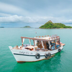 ล่องเรือไม้สุดหรู Calypsea เที่ยวเกาะยอ ดำน้ำ + พายเรือซับบอร์ด + ตกปลา ตกหมึก + เซตอาหาร, สัตหีบ ชลบุรี