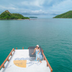 ล่องเรือไม้สุดหรู Calypsea เที่ยวเกาะยอ ดำน้ำ + พายเรือซับบอร์ด + ตกปลา ตกหมึก + เซตอาหาร, สัตหีบ ชลบุรี