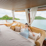ล่องเรือไม้สุดหรู Richho เที่ยวเกาะยอ ดำน้ำ + พายเรือซับบอร์ด + ตกปลา ตกหมึก + เซตอาหาร + ชุดอาหารทะเล, สัตหีบ ชลบุรี