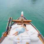 ล่องเรือไม้สุดหรู Richho เที่ยวเกาะยอ ดำน้ำ + พายเรือซับบอร์ด + ตกปลา ตกหมึก + เซตอาหาร + ชุดอาหารทะเล, สัตหีบ ชลบุรี