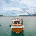 ล่องเรือไม้สุดหรู Richho เที่ยวเกาะยอ ดำน้ำ + พายเรือซับบอร์ด + ตกปลา ตกหมึก + เซตอาหาร + ชุดอาหารทะเล, สัตหีบ ชลบุรี