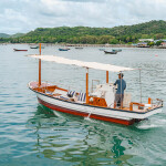 ล่องเรือไม้สุดหรู Rita เที่ยวเกาะยอ ดำน้ำ + พายเรือซับบอร์ด + ตกปลา ตกหมึก + เซตกุ้งเผา, สัตหีบ ชลบุรี