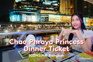 Chao Phraya Princess Dinner Ticket · ICONSIAM Bangkok