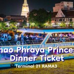 Chao Phraya Princess (Inter-Indian-Veg Buffet) Ticket · Terminal 21 RAMA3 Bangkok