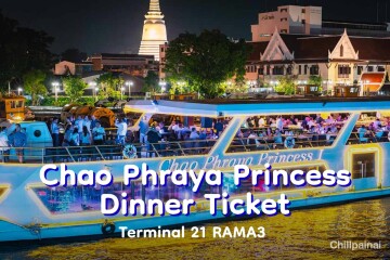 Chao Phraya Princess (Inter-Indian-Veg Buffet) Ticket · Terminal 21 RAMA3 Bangkok