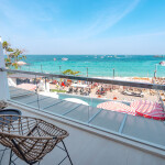 Ennkai Beach Front Resort Koh-larn (เอนกาย บีชฟร้อน รีสอร์ท เกาะล้าน) ห้อง Deluxe 2 ท่าน, เกาะล้าน