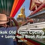 Bangkok Old Town Cycling Tour + Long-tail Boat Ride · Join Tour