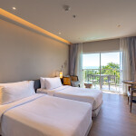 Cross Pattaya Pratamnak (ครอส พัทยา พระตำหนัก) ห้อง Luxury Ocean View 2 ท่าน พัทยา