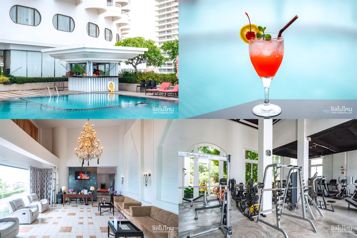 D Varee Jomtien Beach Pattaya (ดีวารี จอมเทียน บีช พัทยา) ห้อง Deluxe Oceanview 2 ท่าน, พัทยา