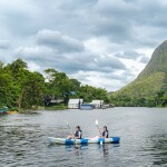 Erachon Raft Resort (เอราชล ราฟ รีสอร์ต) ห้อง Villa Raft 2 ท่าน, กาญจนบุรี