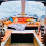 One Day Trip เหมาลำเรือหางยาว Luxury Longtail Boat เที่ยวอ่าวพังงา สำหรับ 1-10 ท่าน ,พังงา