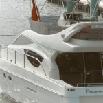 เรือยอร์ชส่วนตัวล่องแม่น้ำเจ้าพระยา : Ferretti Yacht 460 (Flow Happy) : กรุงเทพ