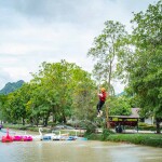 Heaven Kwai Resort (เฮฟเว่น แคว รีสอร์ท) ห้อง แพชวนชม / บ้านอินทนิล 2 ท่าน, กาญจนบุรี