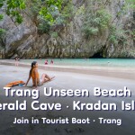 [From Trang] One Day Trip 4 Islands : Emerald Cave + Kradan Island + Waen Island + Chuek Island