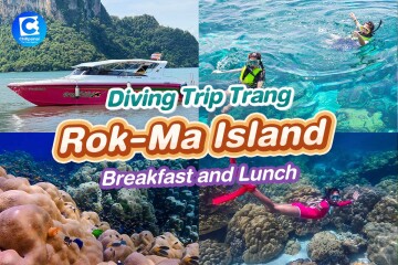 [Trang] Speed Boat : One Day Trip (Join) Rok-Ma Island, Diving trip with 2 meals for 1 Person