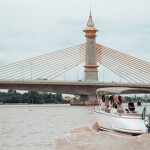 เช่าเรือสปีดโบ๊ท เหมาลำส่วนตัว ล่องแม่น้ำเจ้าพระยา : Bangkok Riviera สำหรับ 8 ท่าน , นนทบุรี