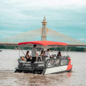 เช่าเรือสปีดโบ๊ท เหมาลำส่วนตัว ล่องแม่น้ำเจ้าพระยา : KARN VELA สำหรับ 6 ท่าน, นนทบุรี