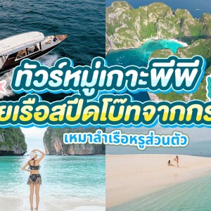[From Krabi] One Day Trip Private Phi Phi island by Luxury speed boat