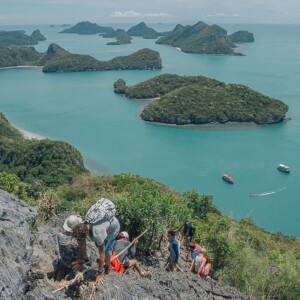 One Day Trip ดำน้ำตื้นและพายเรือคายัด อุทยานแห่งชาติหมู่เกาะอ่างทอง : เริ่มต้นที่เกาะพะงัน เรือสปีดโบ๊ท