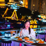 The Luxury White Dinner Dinner Cruise in Bangkok [ICONSIAM Pier]