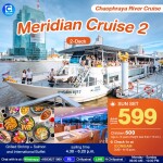Meridian 2 Sunset Cruise in Bangkok [ICONSIAM]
