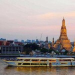 SUNSET Meridian Cruise 1 : บุฟเฟ่ต์ดินเนอร์บนเรือหรูล่องแม่น้ำเจ้าพระยา สำหรับ 1 ท่าน