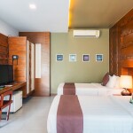 Nana Resort Kaeng Krachan (นาน่า รีสอร์ท แก่งกระจาน) ห้อง Deluxe 2 ท่าน, แก่งกระจาน