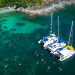 [From Phuket] Day Trip KAHUNG BEACH (CORAL ISLAND) & SUNSET PROMTHEP CAPE by Catamaran