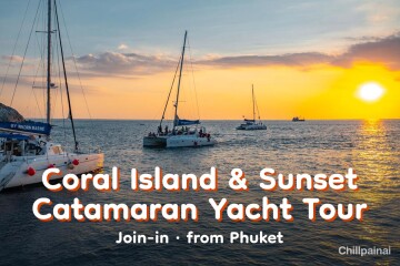 Coral Island & Sunset Catamaran Yacht Tour · Join-in · from Phuket