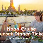 Sunset Noah Cruise in Bangkok [ICONSIAM Pier]