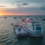 Ocean Sky Pattaya, buffet on a boat in the middle of the sea in Pattaya with a special show for 1 person, Pattaya